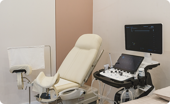Interior of a consultation room at LILEAP